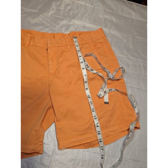 Sundance Women's Size 10 Orange Mid Length Shorts RN106205 - Picture 10 of 11